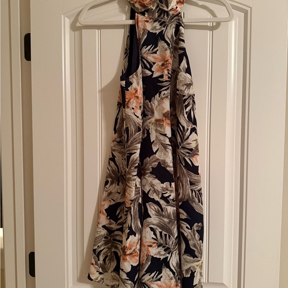 Alythea Tropical Floral Halter Dress - Picture 3 of 8